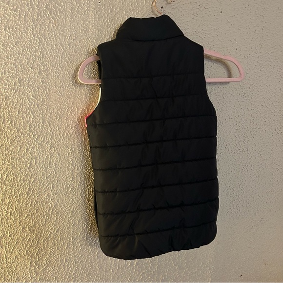Puma Puffer Vest Girls Size S 7/8 Full Zip Winter Layering Y2K School - Picture 2 of 7
